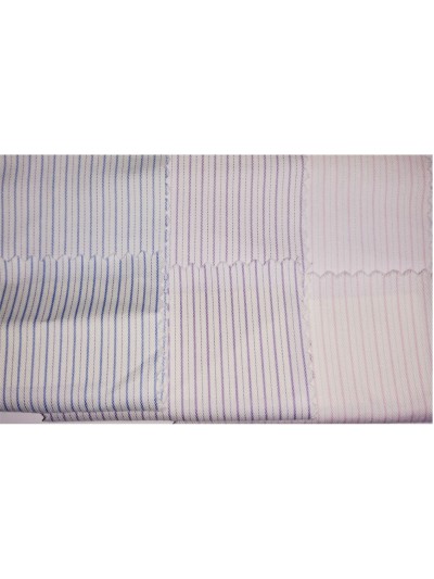 JS-JAMS  60%cotton  40%polyester  80/2*45  恤衫布18  間條 45度照